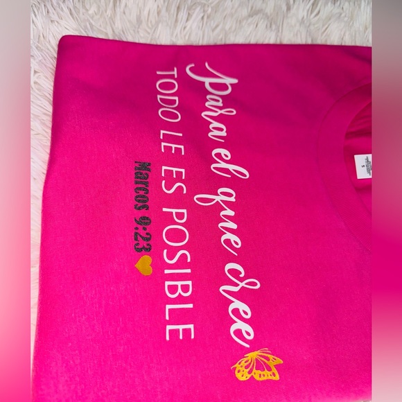 Camisa Personalizada Con Texto Bíblico, si deseas un txt en especial contactame! - Picture 3 of 3